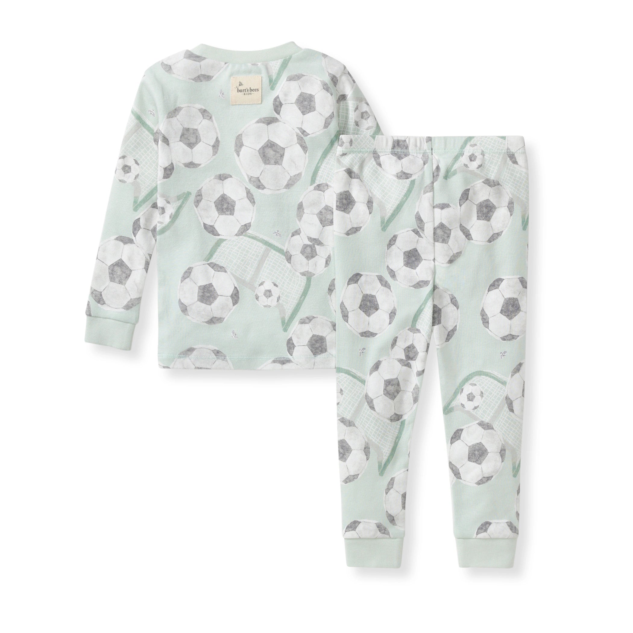 Soccer Goal Organic Cotton Two-Piece Pajamas