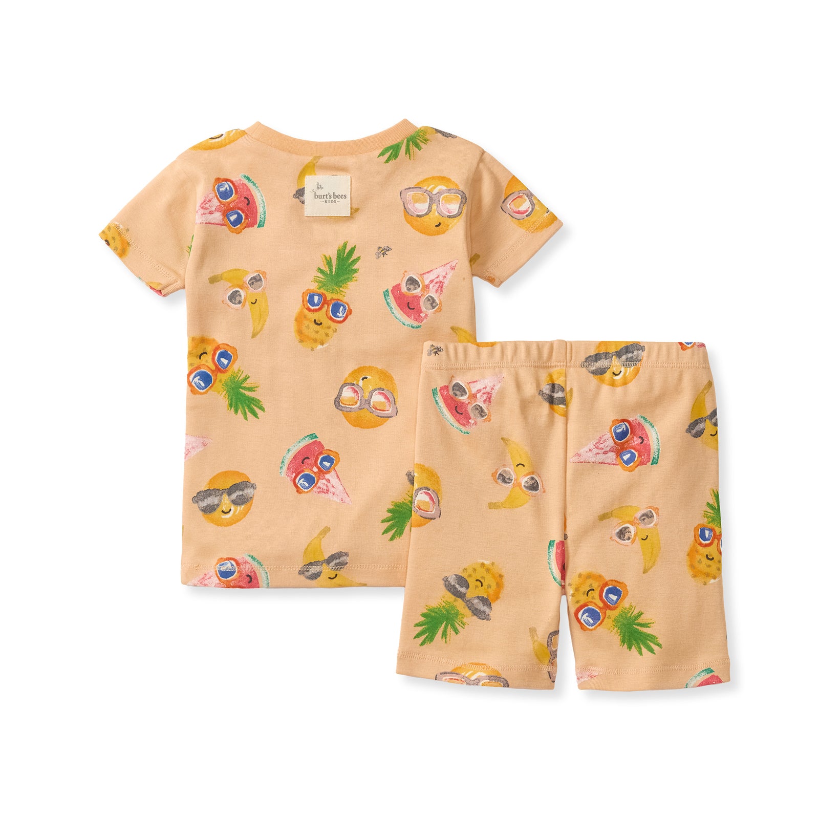 Fruity Shades Organic Cotton Two-Piece Pajamas