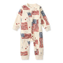 American Flag Organic Cotton Sleep & Play