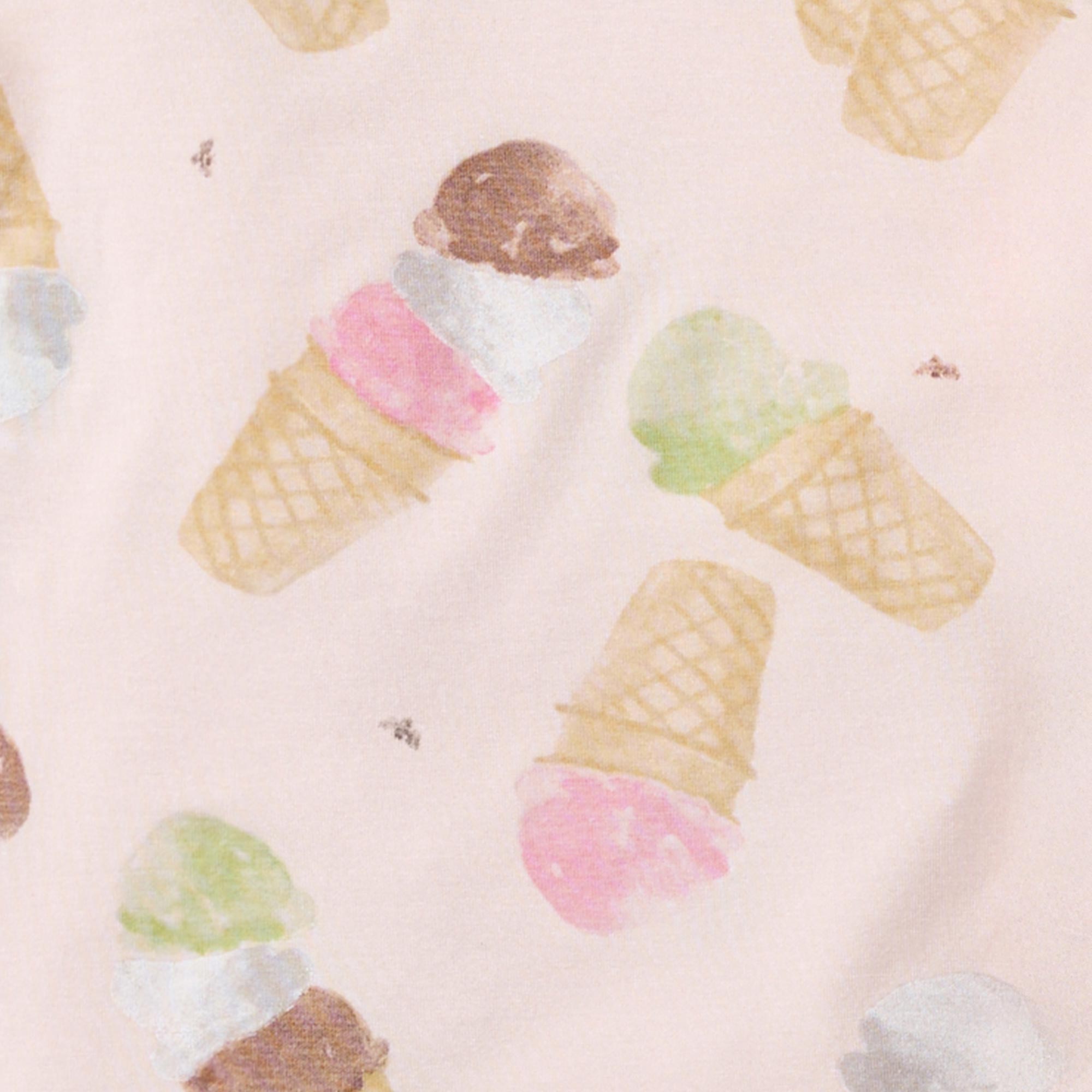 Ice Cream Cone Honeysoft™ Lyocell Baby Sleeper | Burt's Bees Baby