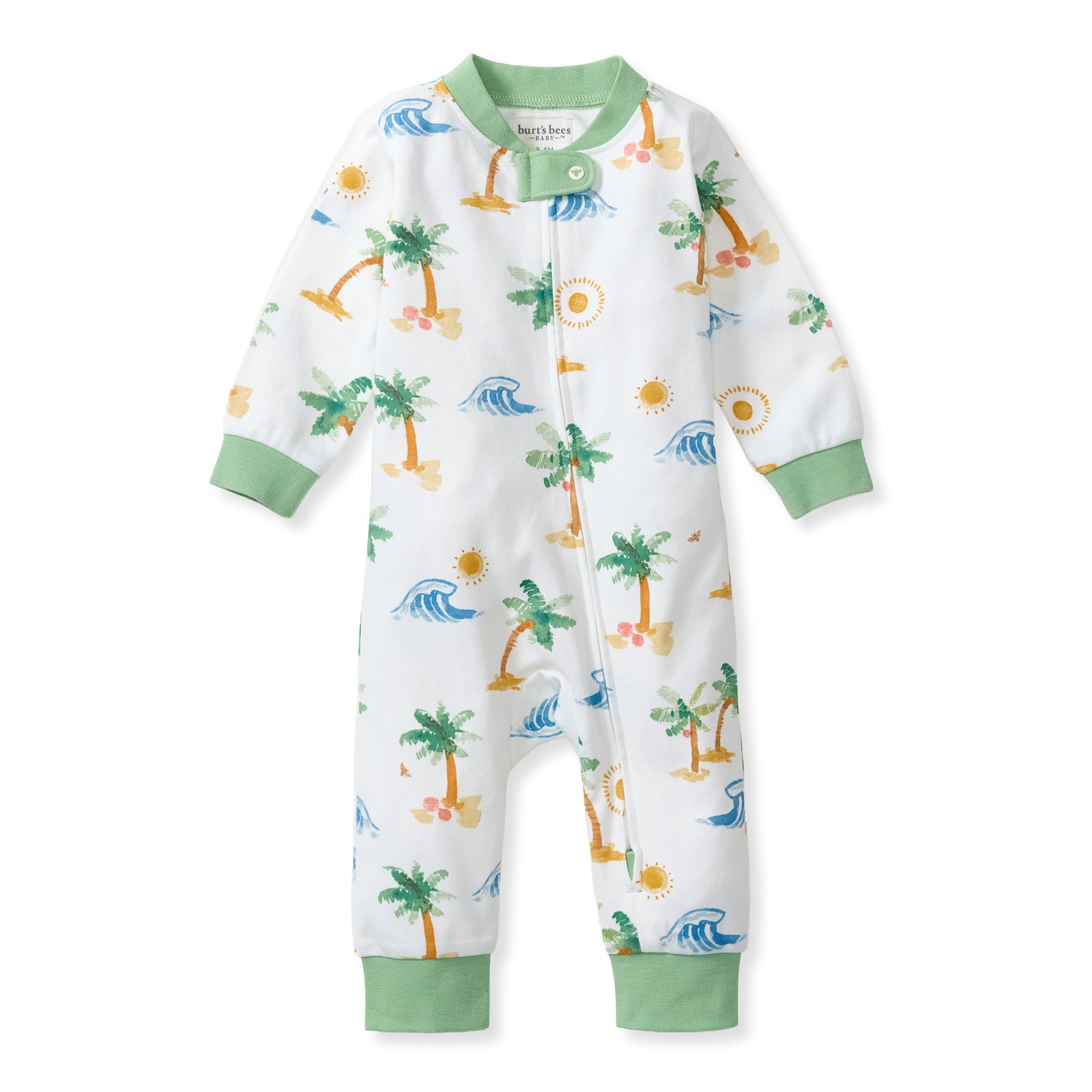 Beachy Palms Organic Cotton Sleep & Play