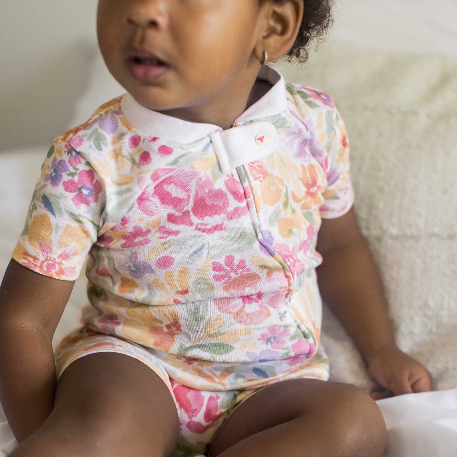 Product Image 1 of Bloom and Blossom Organic Baby Sleeper Romper