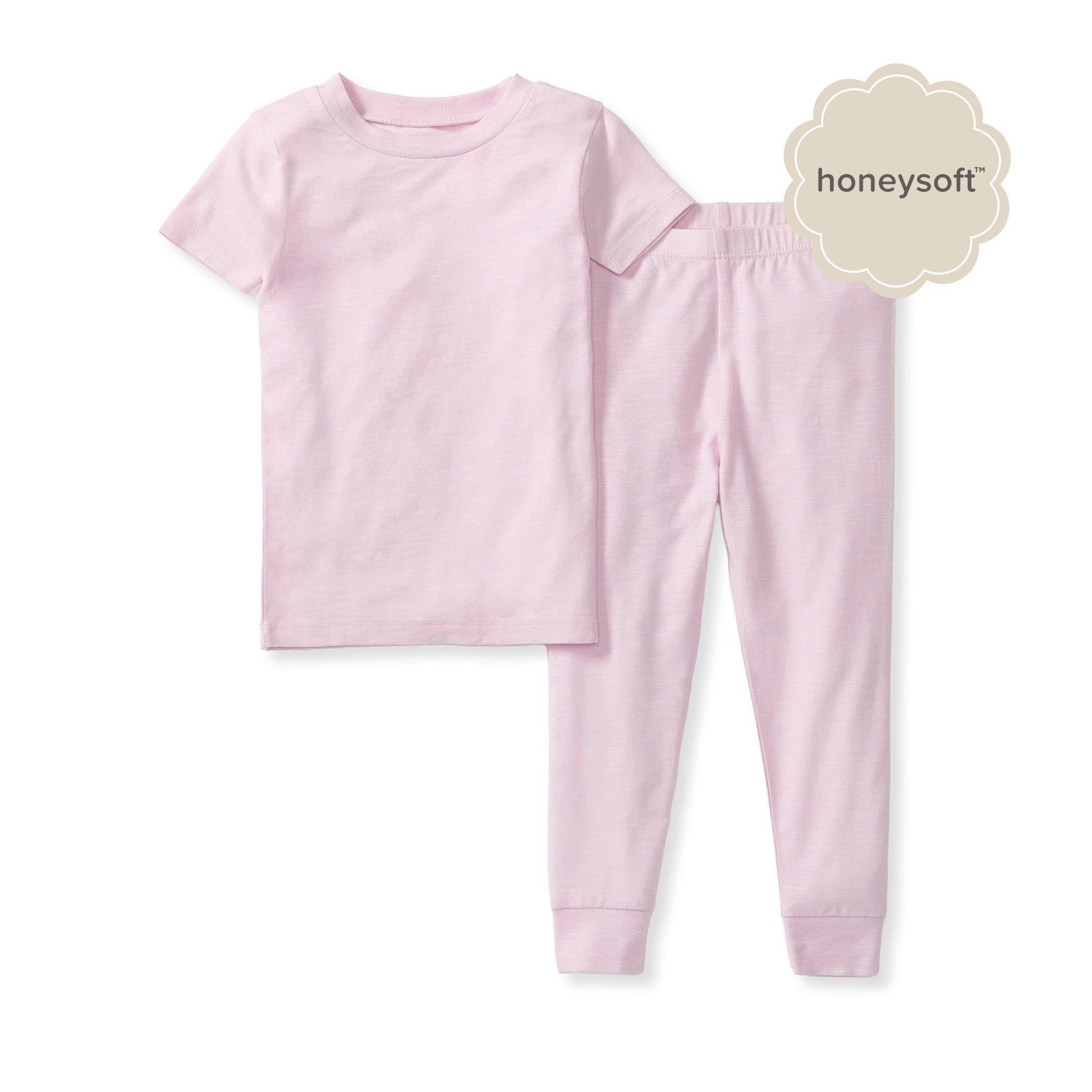 Light Lilac Honeysoft™ Lyocell Pajamas | Burt's Bees Baby