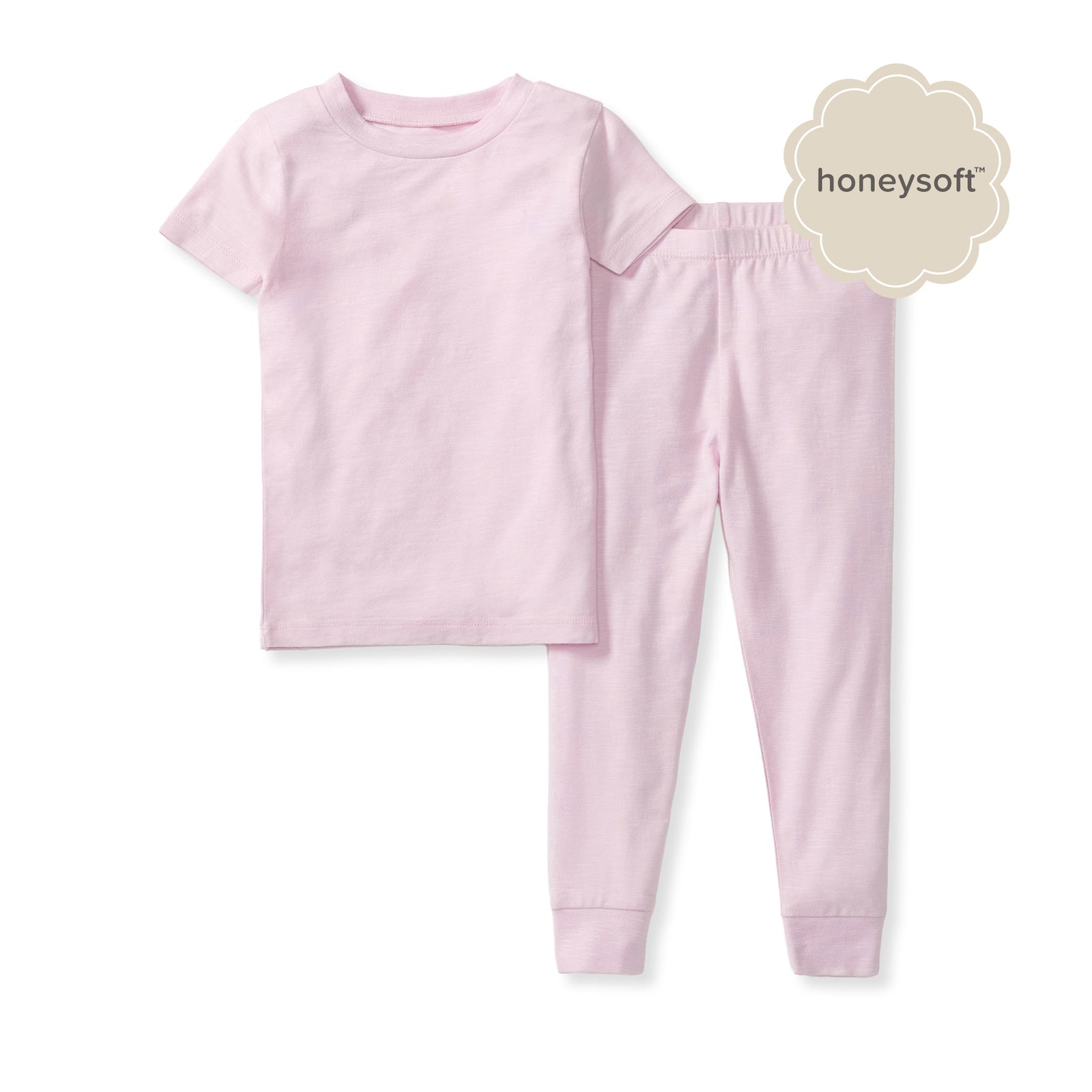 Honeysoft™ Lyocell Two-Piece Pajamas - Light Lilac