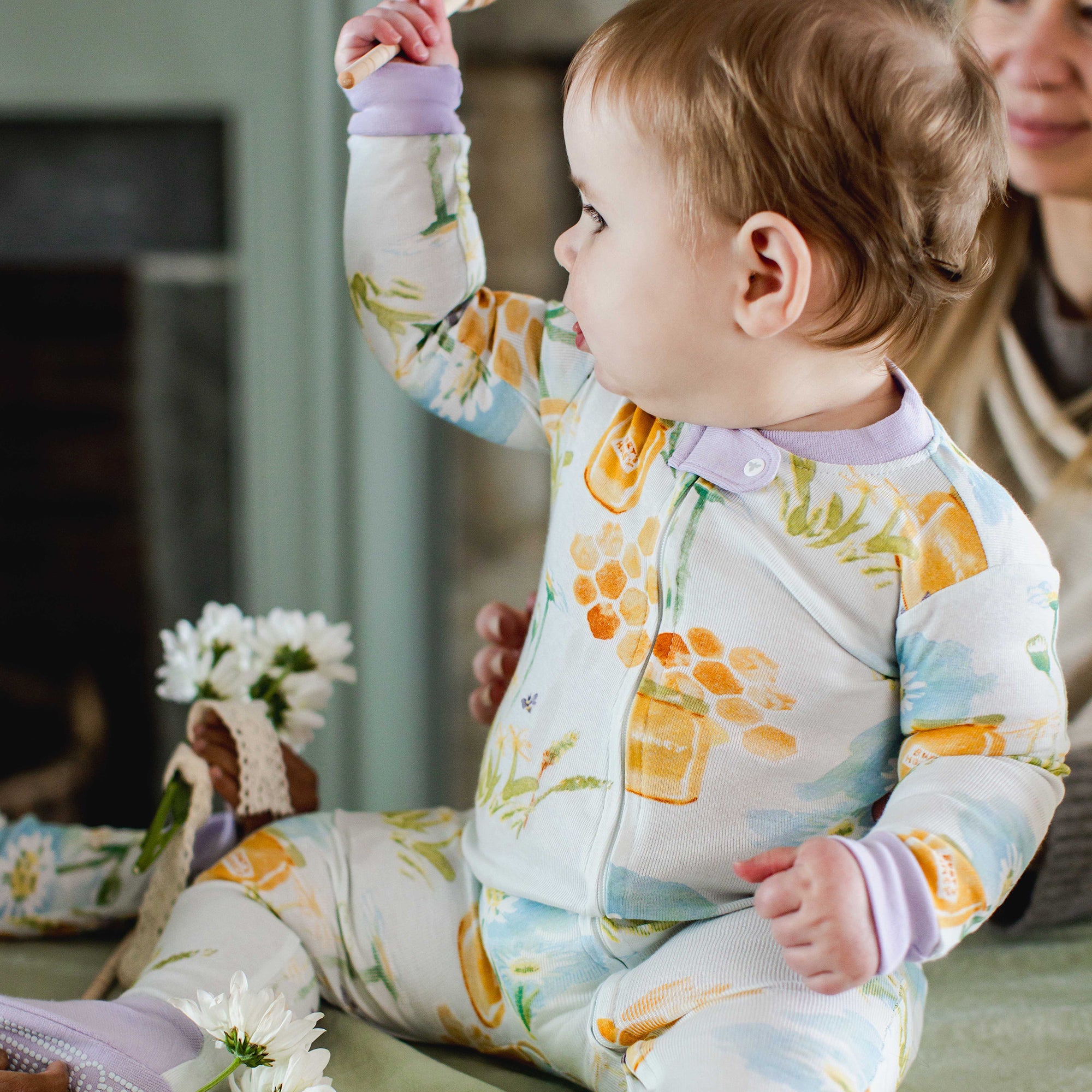 Wild Honey Organic Cotton Sleeper – Burt's Bees Baby