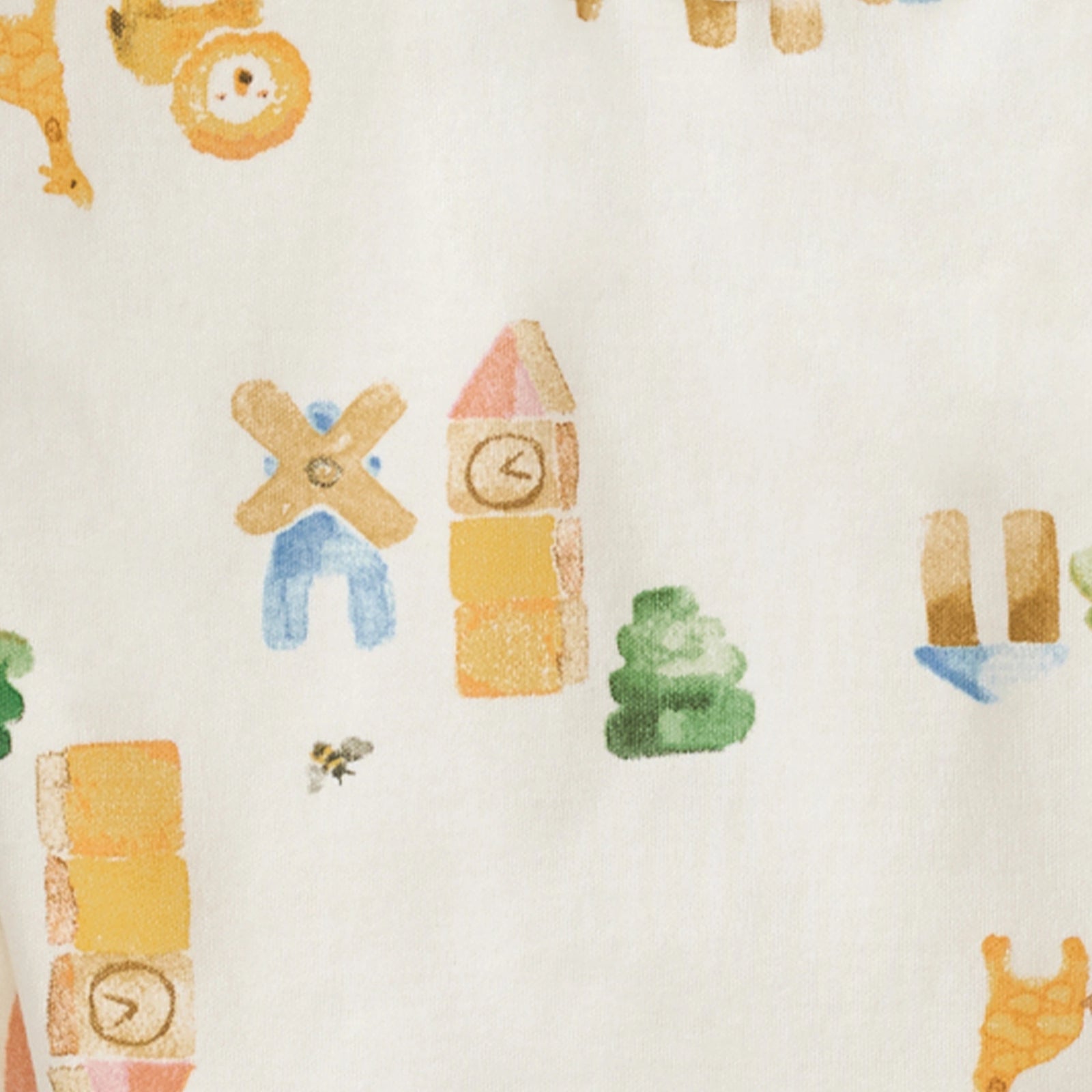 Block Village Organic Cotton Pajamas Swatch