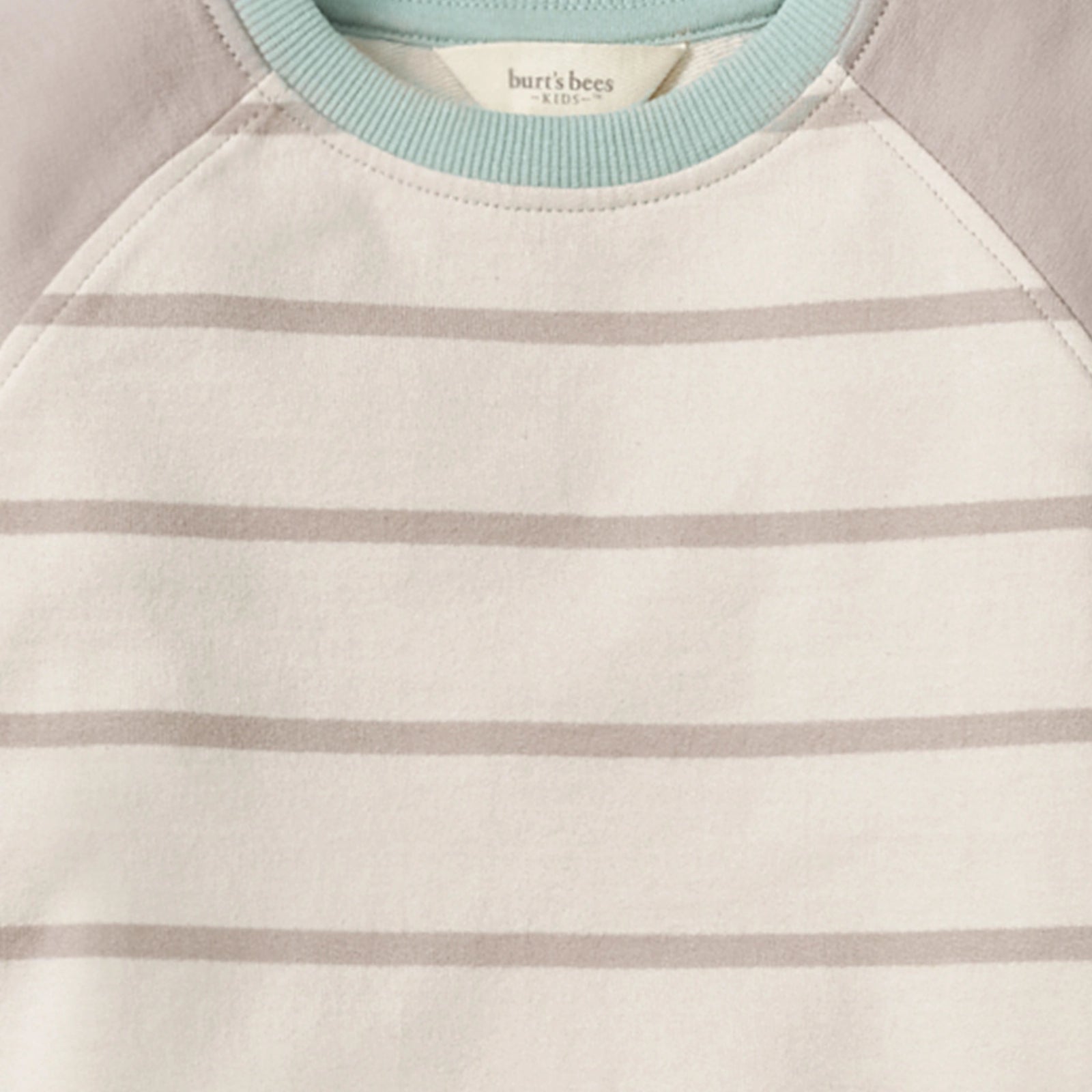 Basic Stripe Sweatshirt & Pants Set Swatch