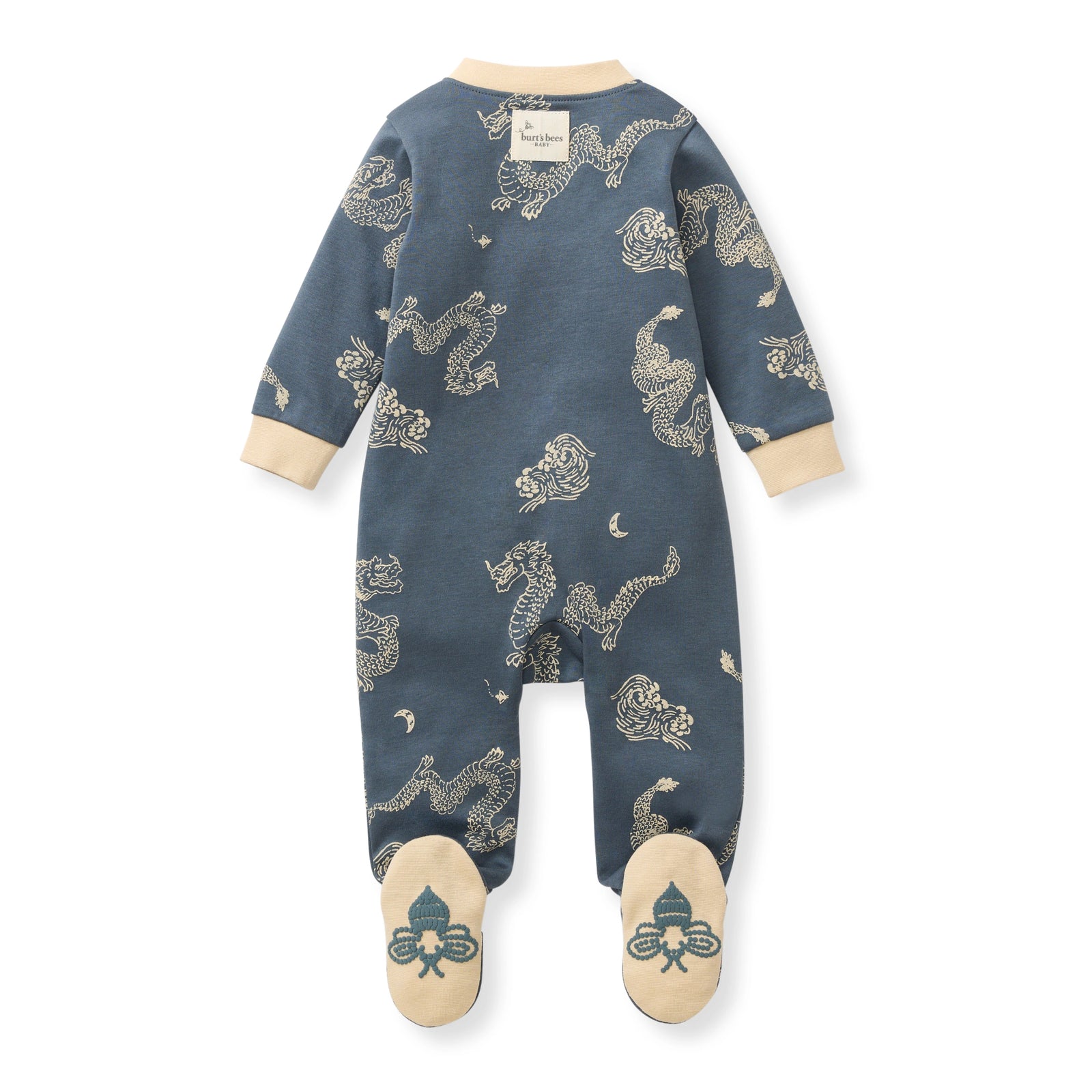 Sea Dragons Organic Cotton Sleep & Play Back