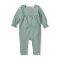 Chunky Slub Baby Girl Jumpsuit