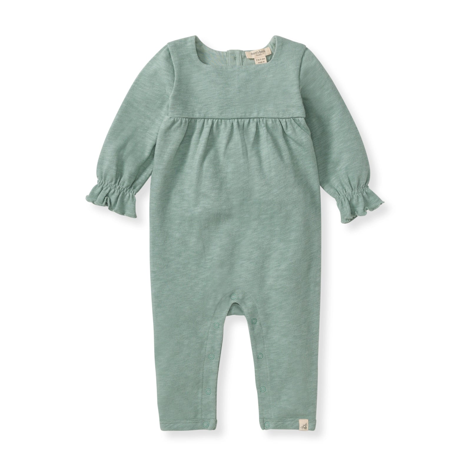Chunky Slub Baby Girl Jumpsuit