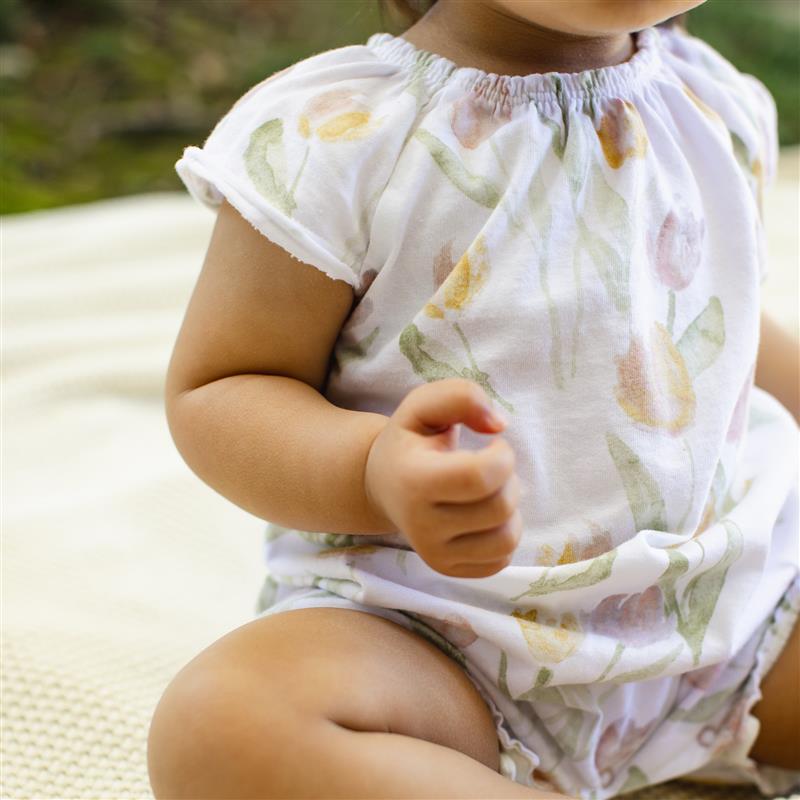 Product Image 1 of Tulip Field 2 Pack Bubble Romper Set