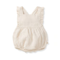 Crinkle Muslin Bubble Romper
