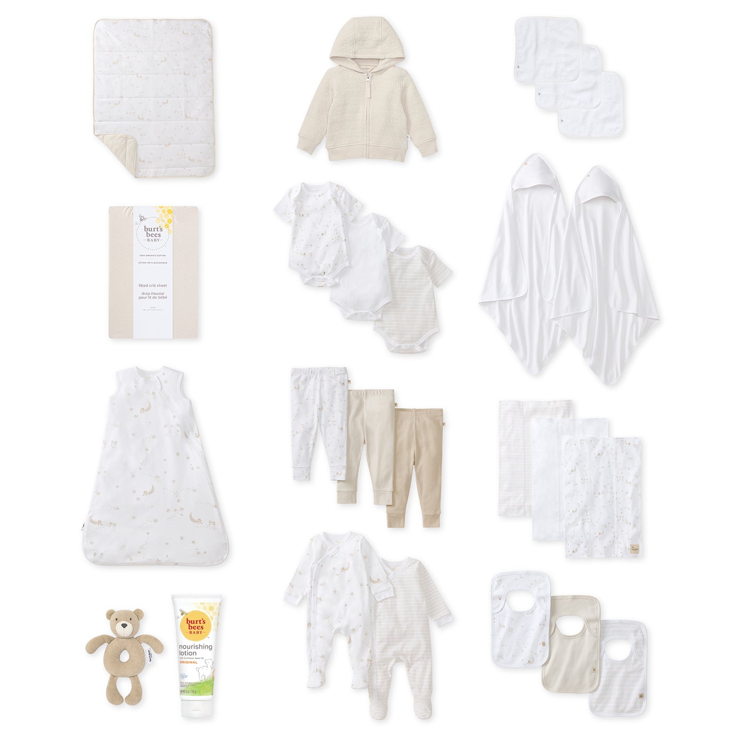 Navigate to: Premium Neutral Newborn Baby Shower Gift Set ($300 Value) - View 2