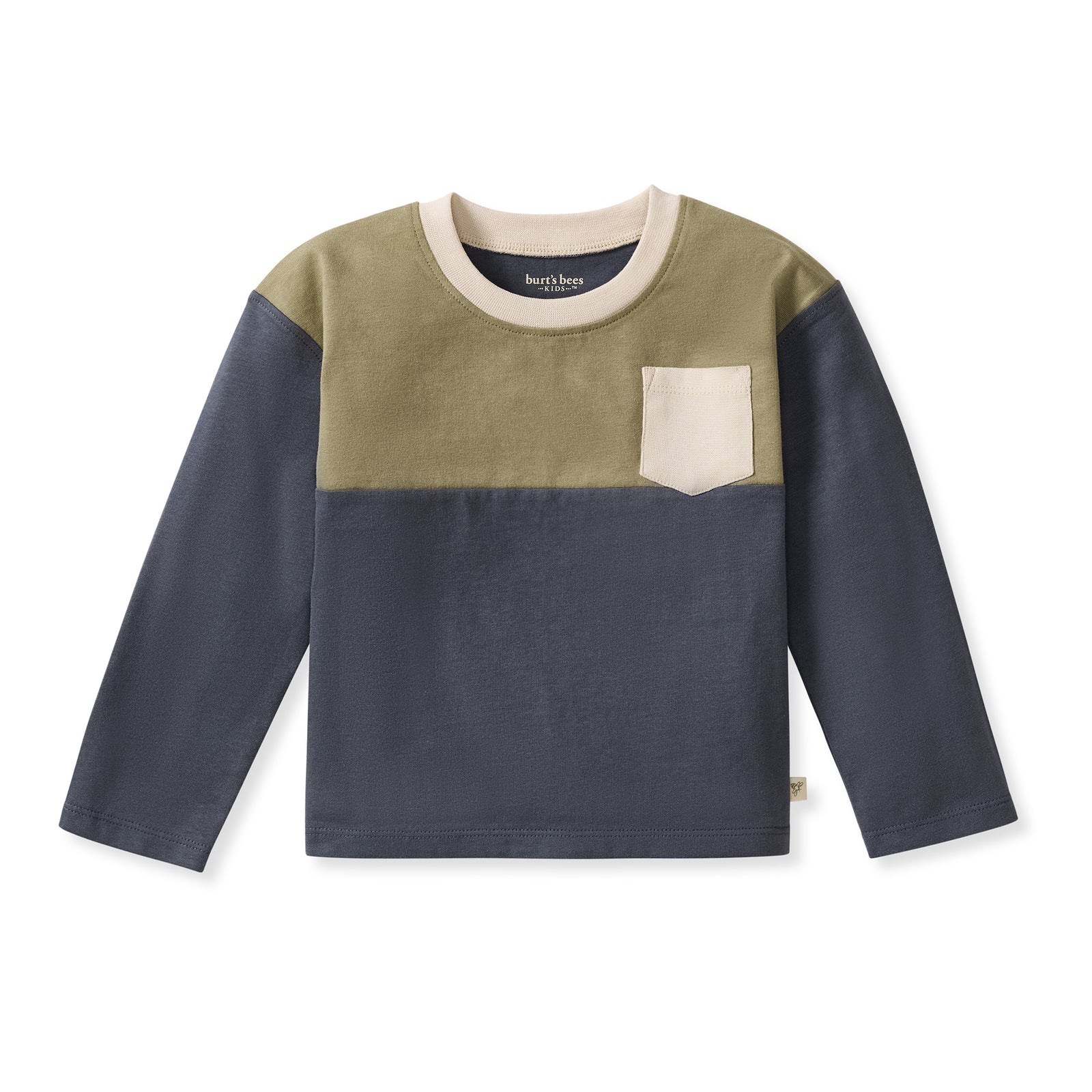 Color Blocked Organic Cotton Tee