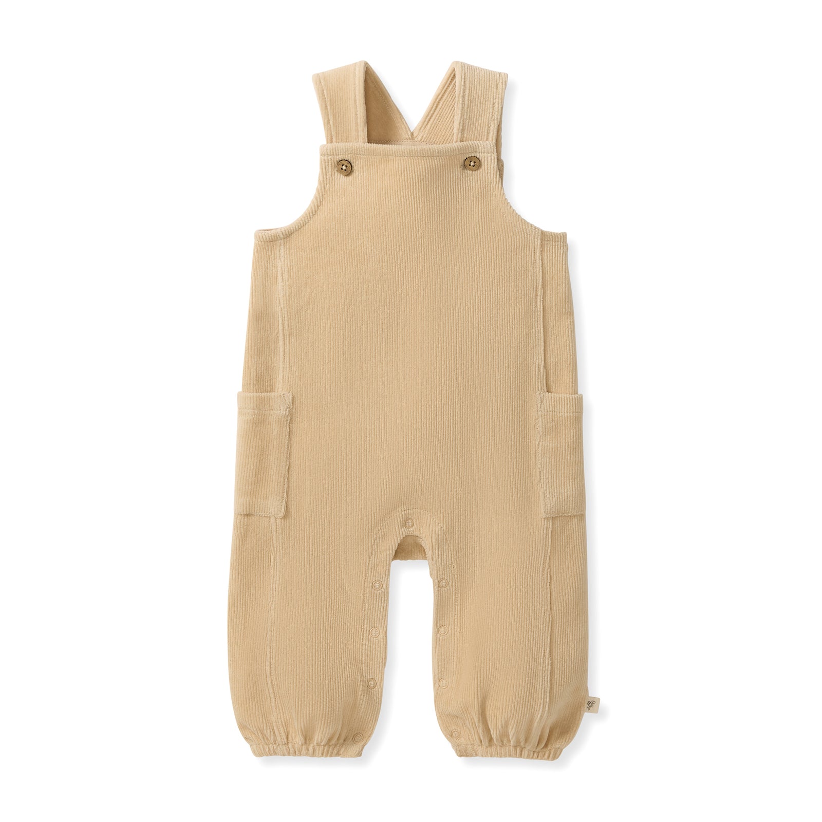 Organic Baby Boy Knit Corduroy Jumpsuit