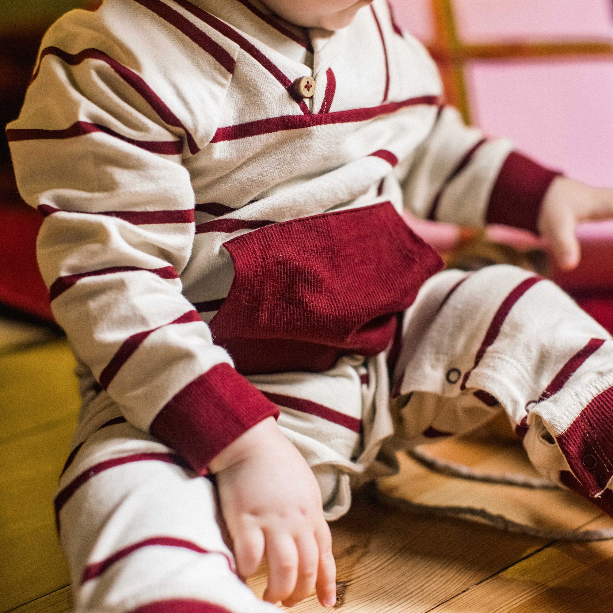 Shawl Collar Baby Boy Jumpsuit – Burt's Bees Baby