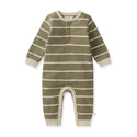Henley Organic Baby Boy Jumpsuit