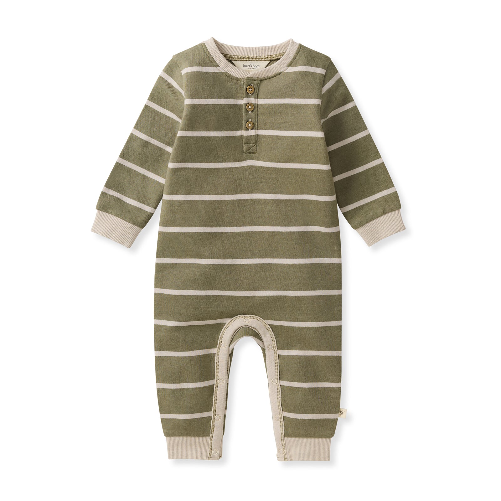Henley Organic Baby Boy Jumpsuit