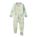 Knight & Dragons Organic Cotton Sleeper Footed