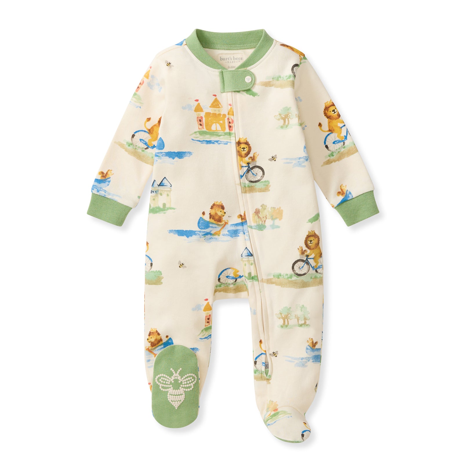 Lion Life Organic Cotton Sleep & Play Footed