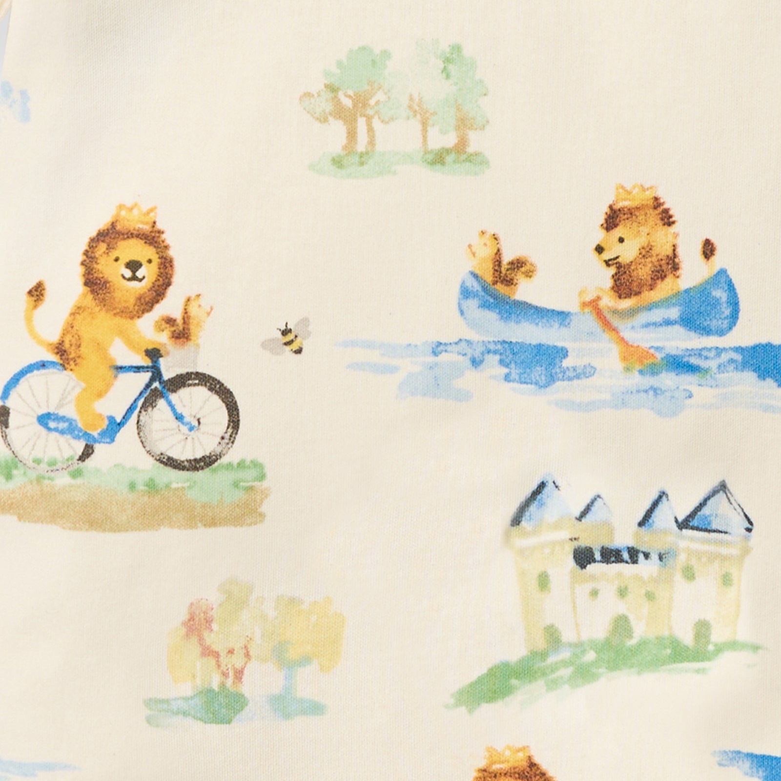 Lion Life Organic Cotton Swatch