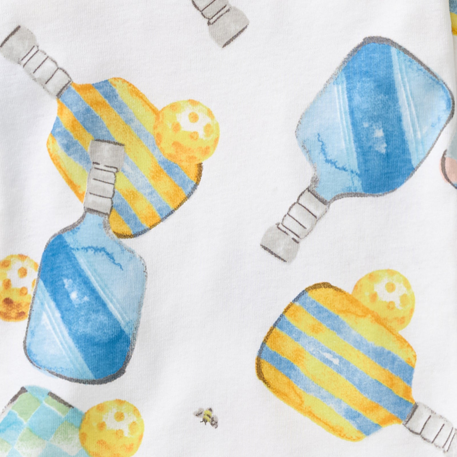 Pickleball Organic Cotton Two-Piece Pajamas