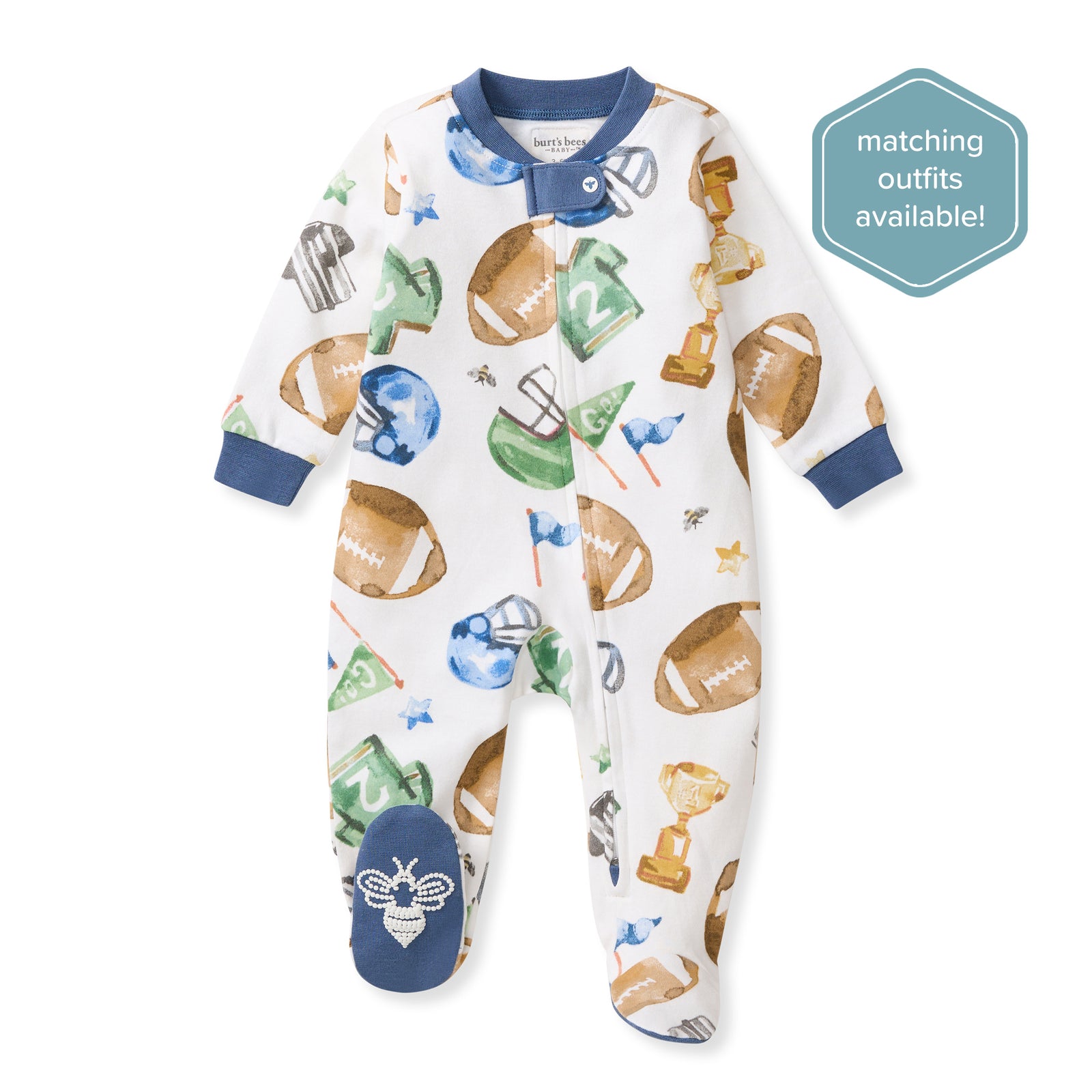 Field Goal Organic Cotton Sleep & Play