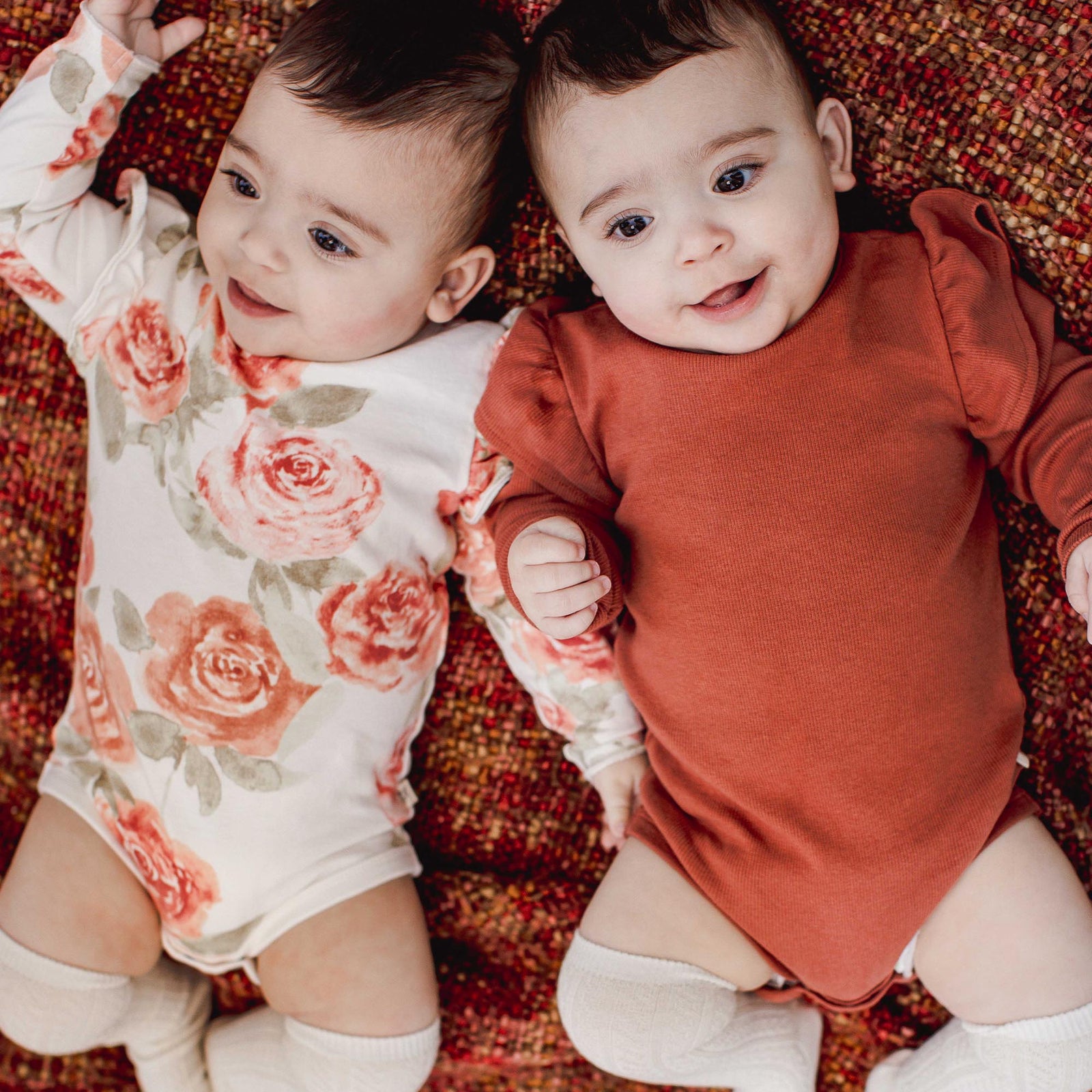 Product Image 3 of 2 Pack Autumn Rose Bodysuits