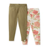 2 Pack Autumn Rose Leggings