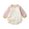 Wild Floral Sweatshirt Bodysuit