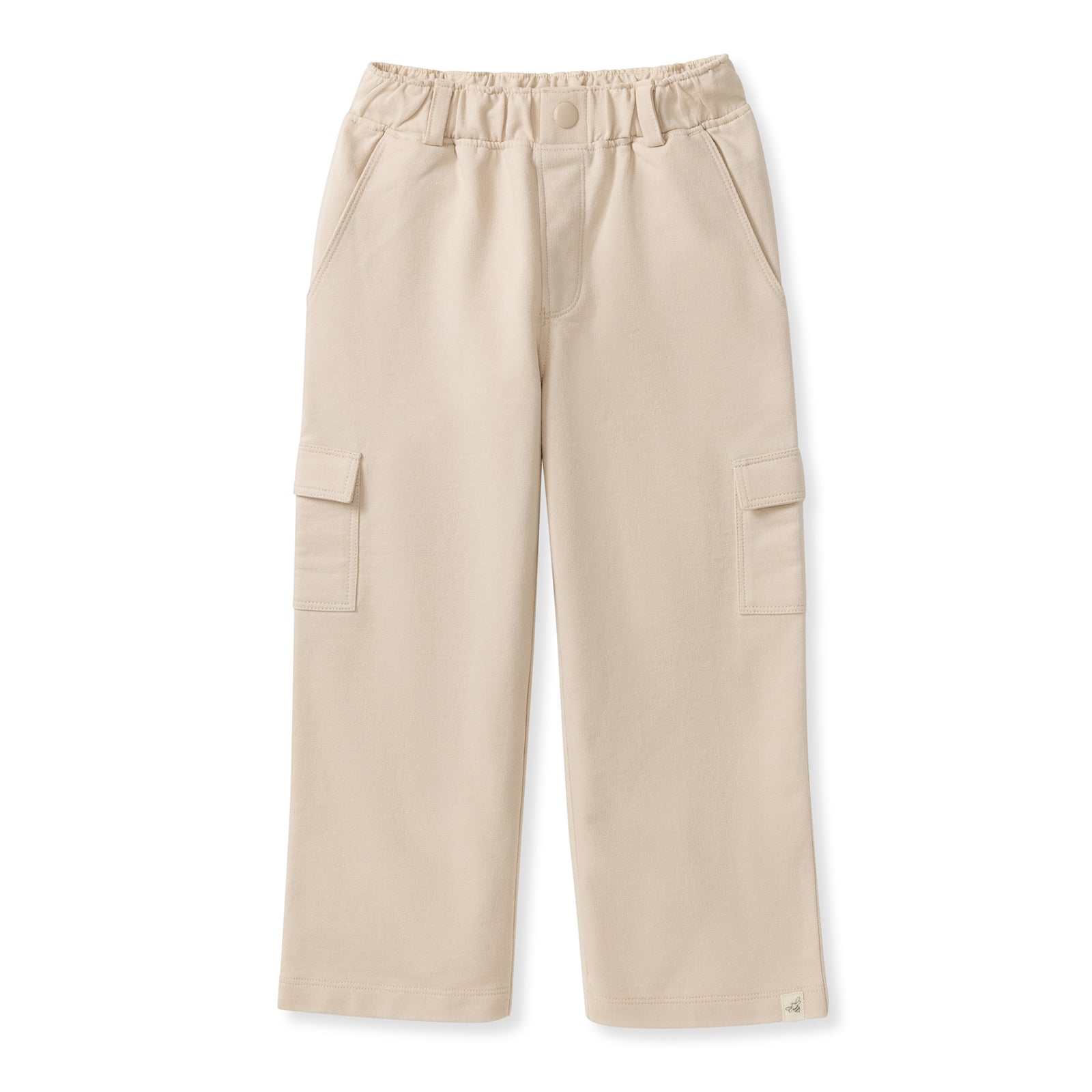 Organic Boy Wide Cargo Pant
