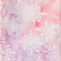Painted Snowflakes Rosewater