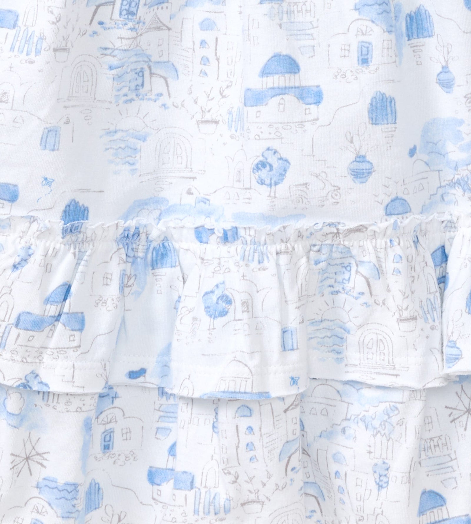 Santorini Baby Girl Dress & Diaper Cover Swatch