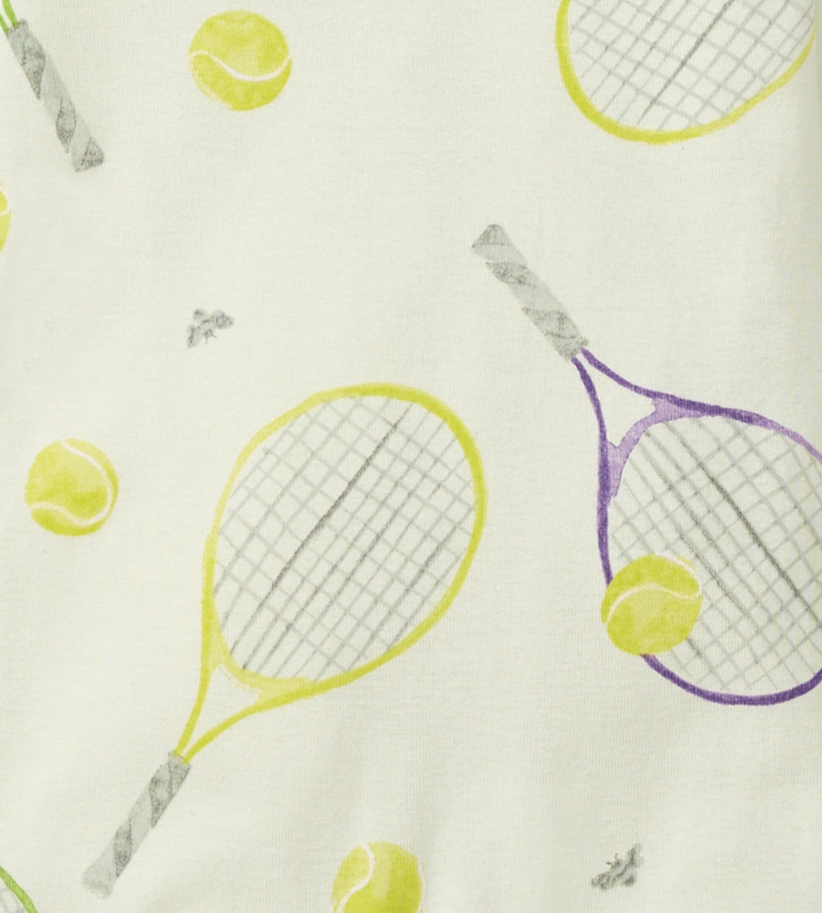 Tennis Organic Cotton Sleeper Swatch
