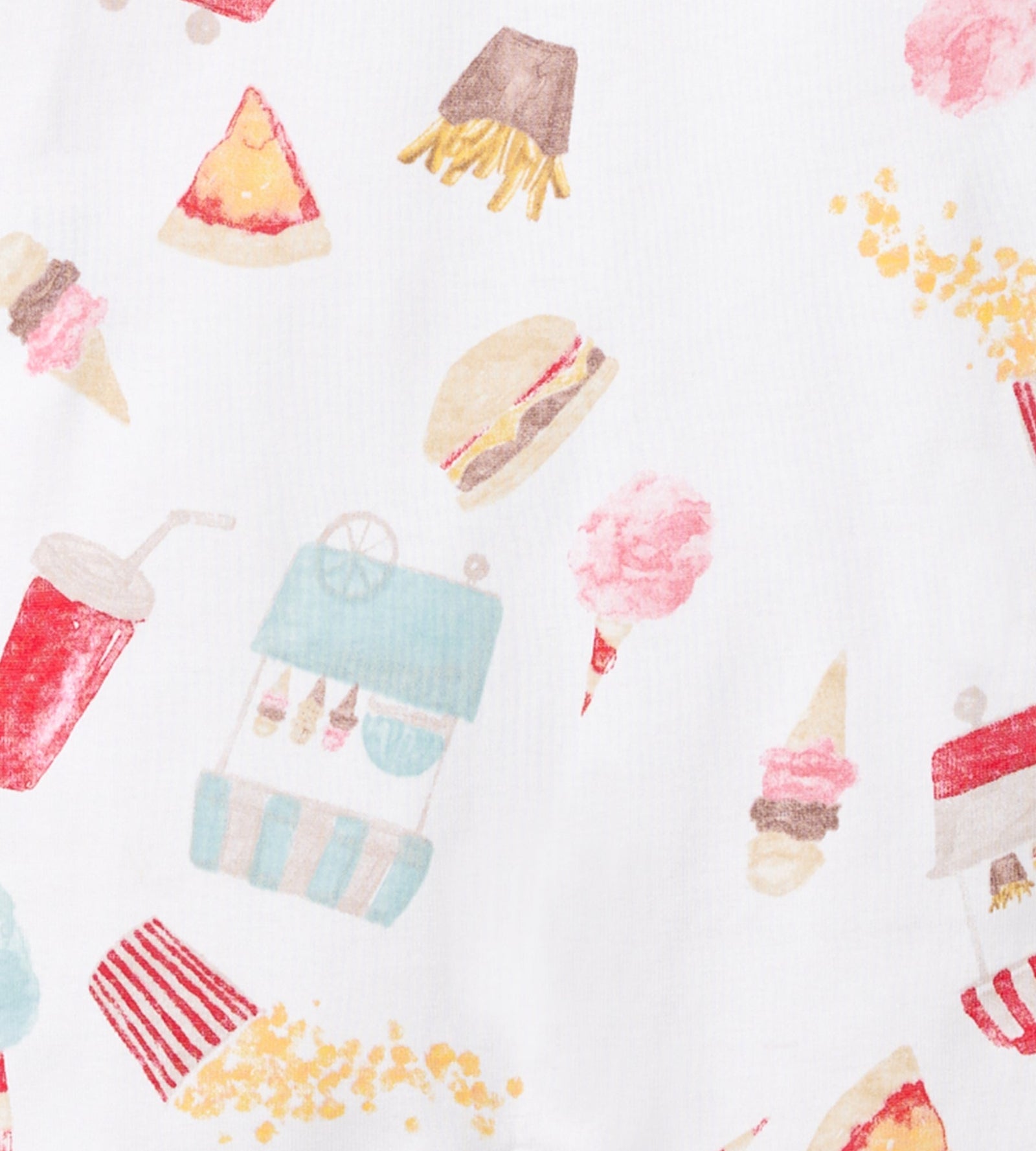 Game Day Eats Organic Cotton Sleep & Play Swatch