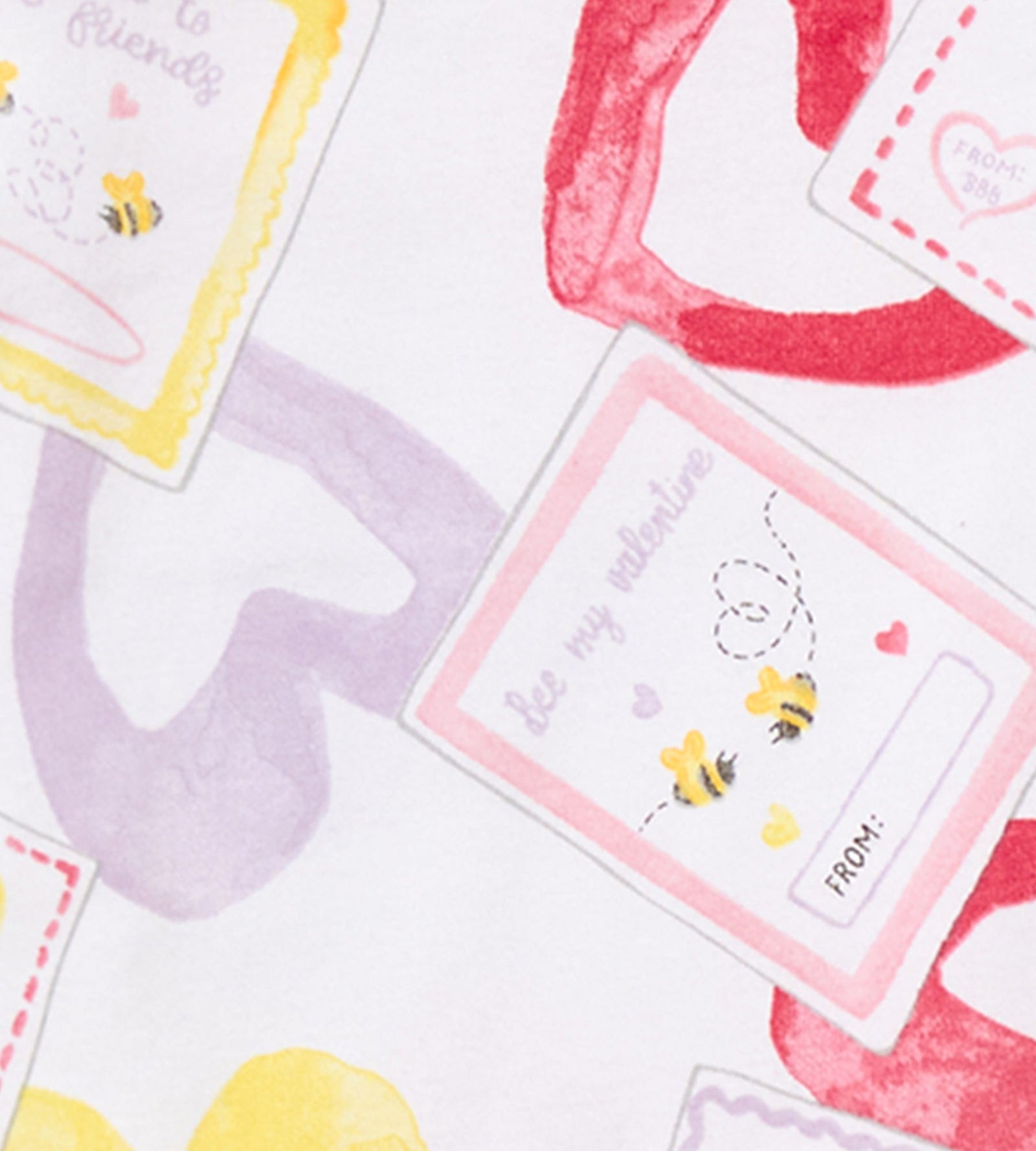 Bee Mine Organic Cotton Sleep & Play Swatch