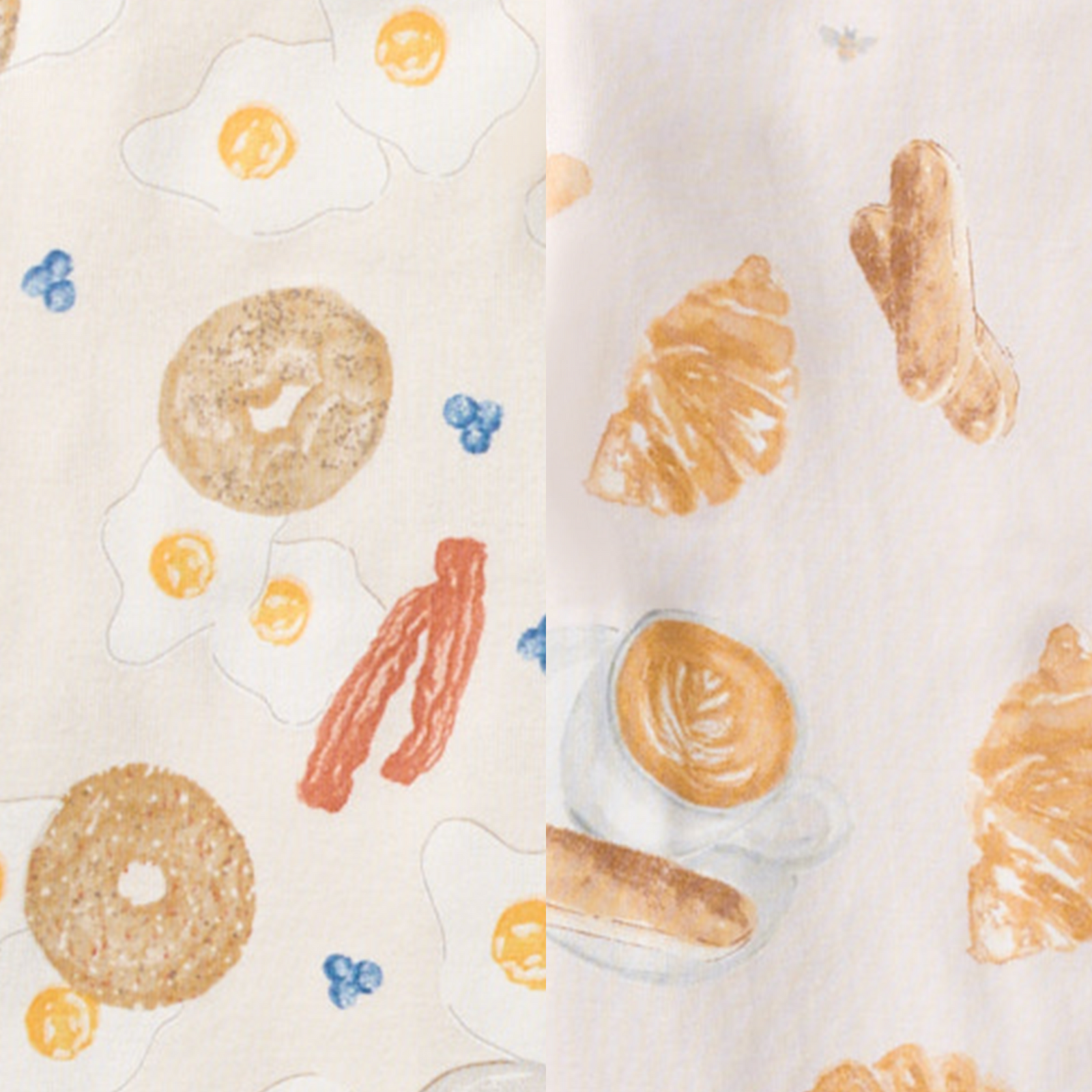 Eggs & Coffee Organic Sleeper 2 Pack Swatch