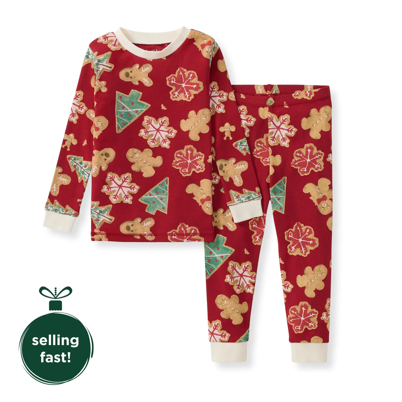 Gingerbread Bake Matching Family Two-Piece Pajamas