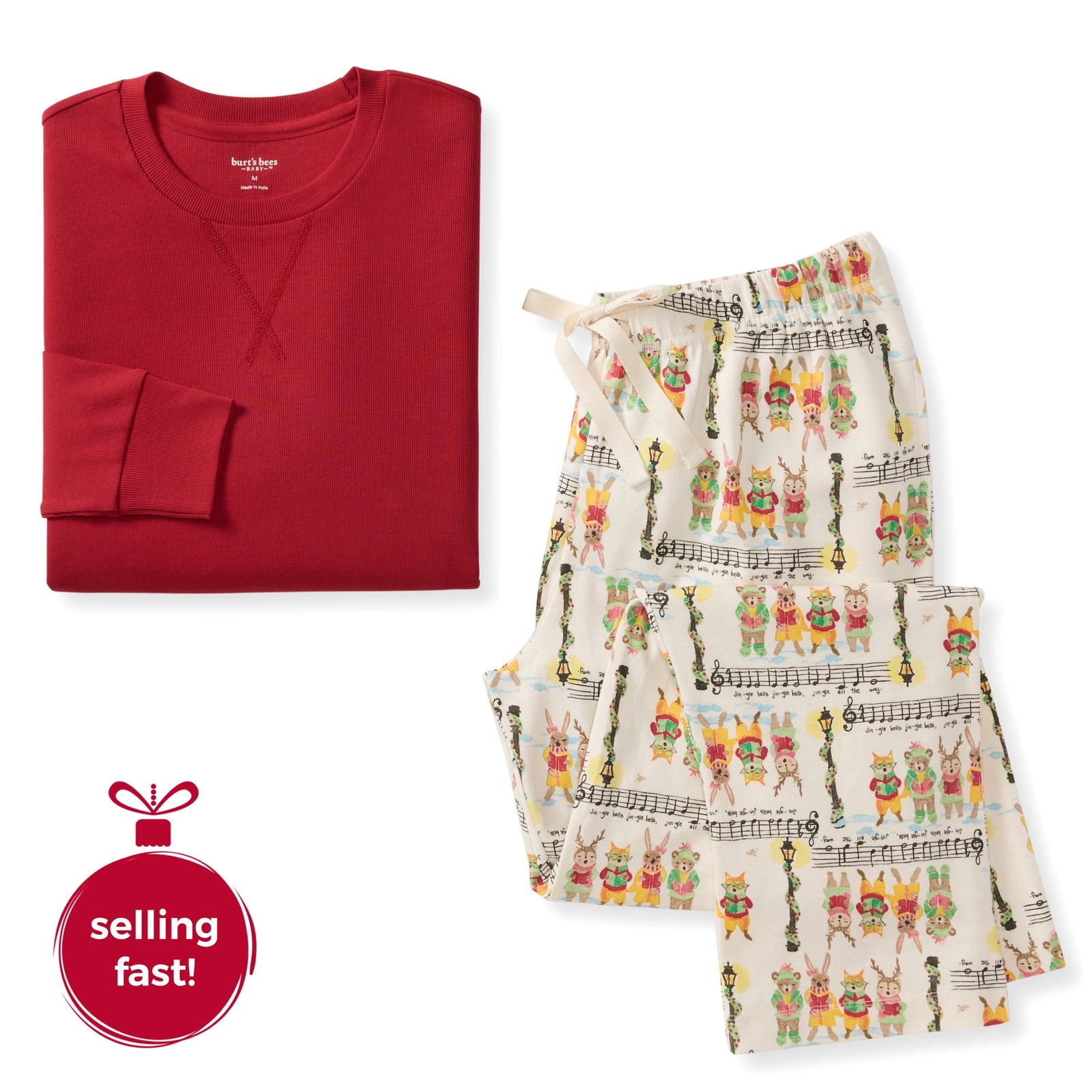 Sweet Carolers Matching Family Men's Pajamas