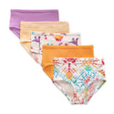 Dino Friends & Tie Dye Organic Cotton Toddler Girl Underwear 5 Pack