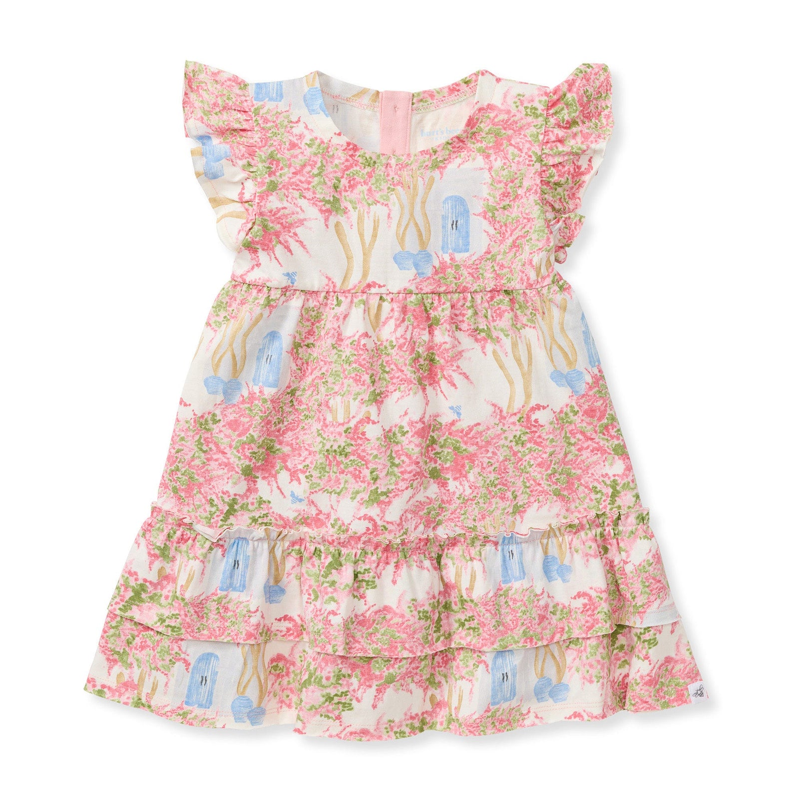 Doors of Santorini Organic Cotton Girl Dress