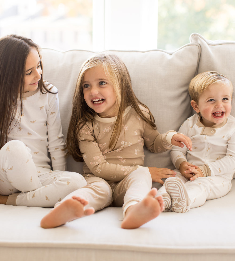 Whimsical Floral Organic Cotton Sleep & Play