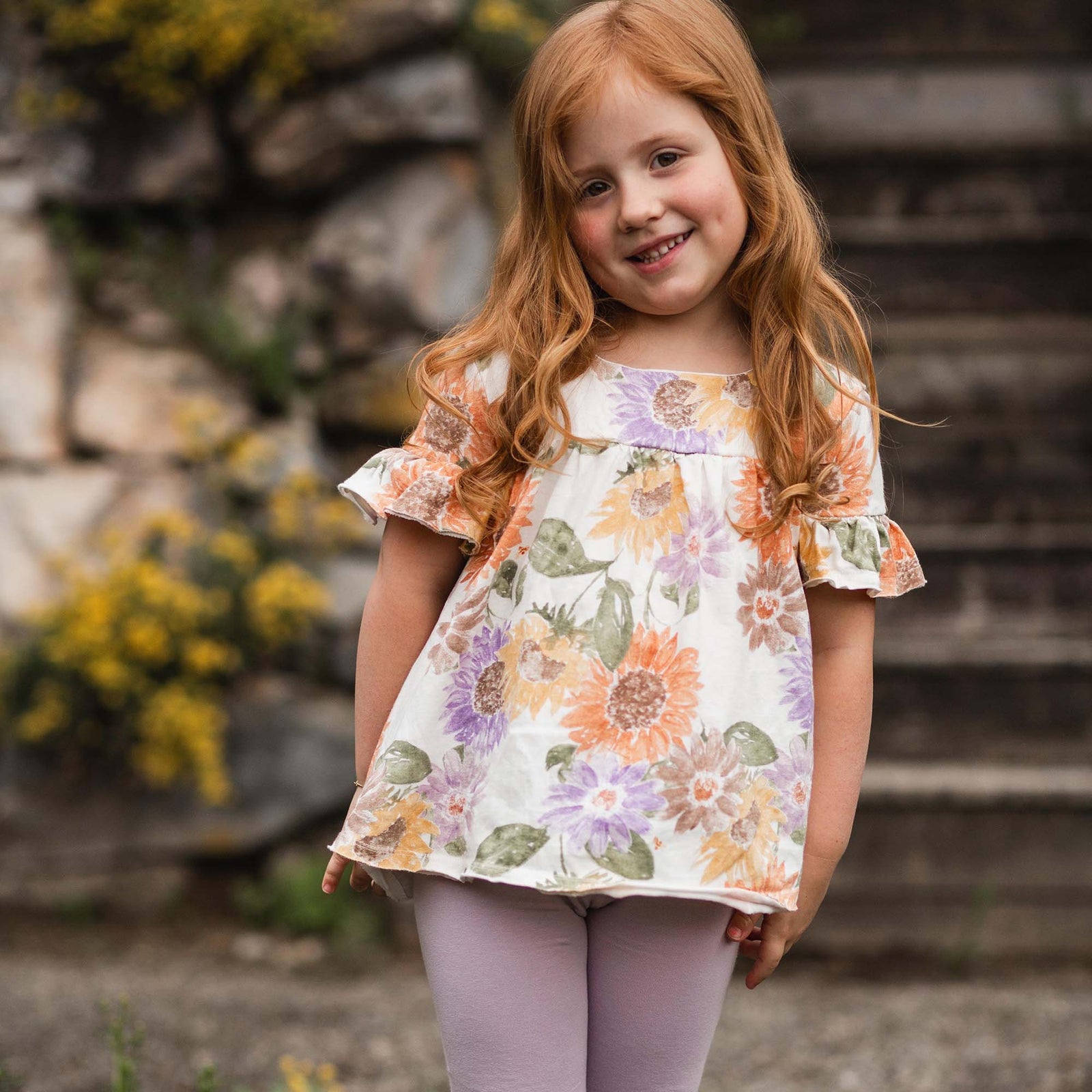 Product Image 1 of Sweet Sunflowers Tunic & Pants Set