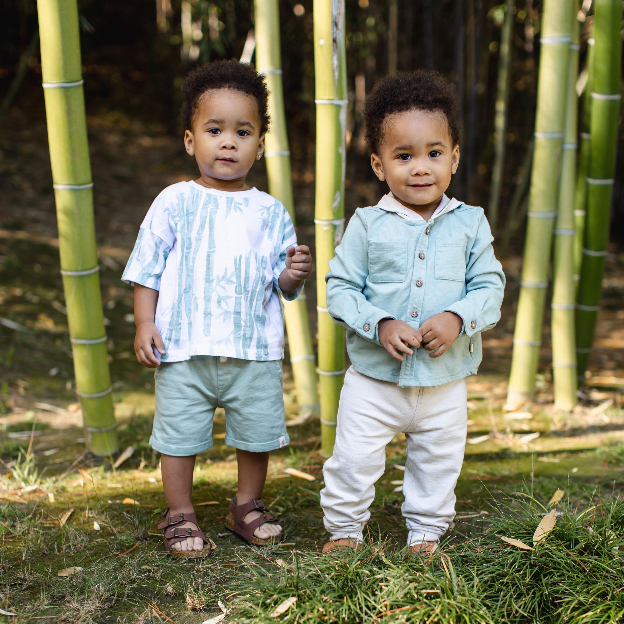 Bamboo Forest Tee & Shorts Set – Burt's Bees Baby