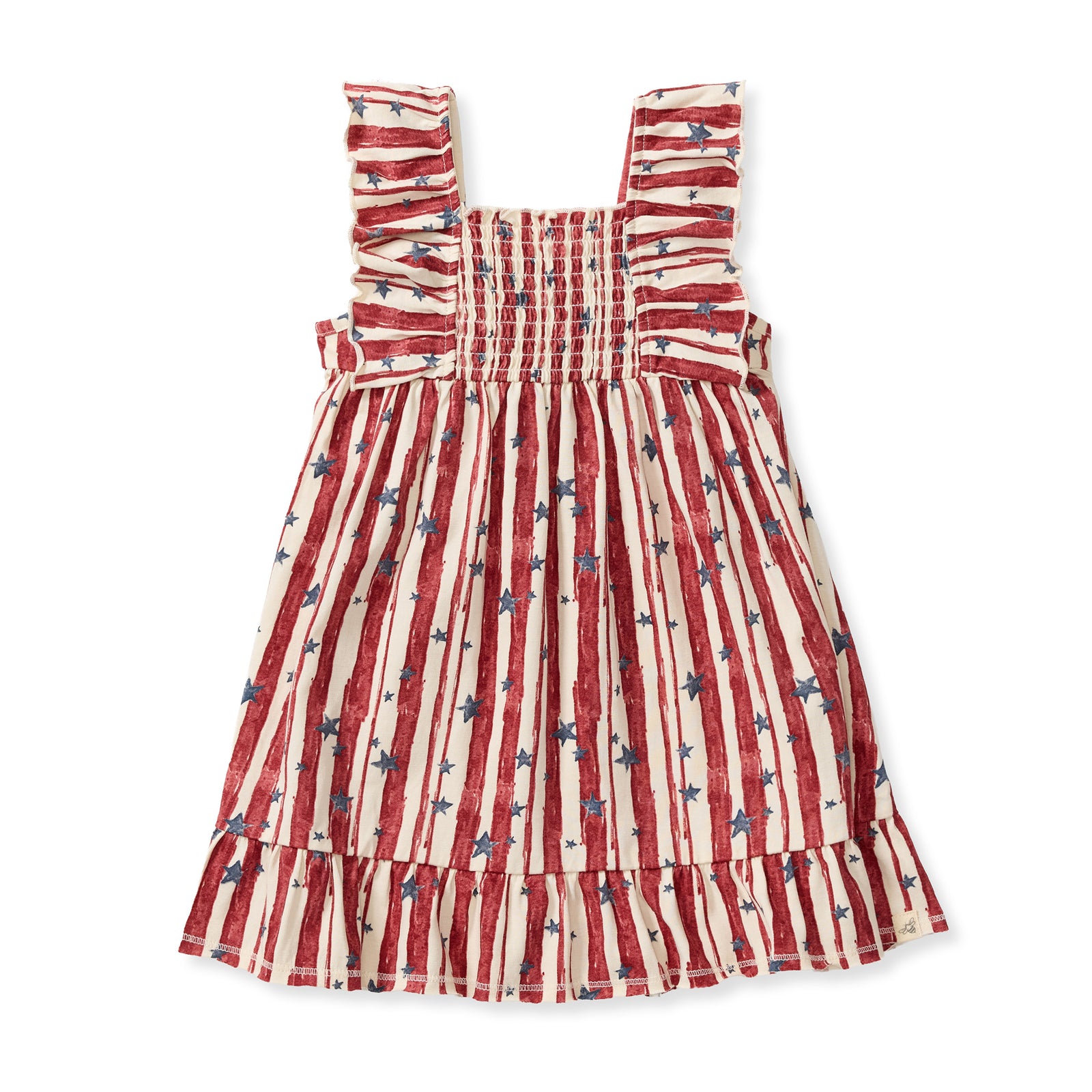 Stars & Stripes Organic Cotton Dress