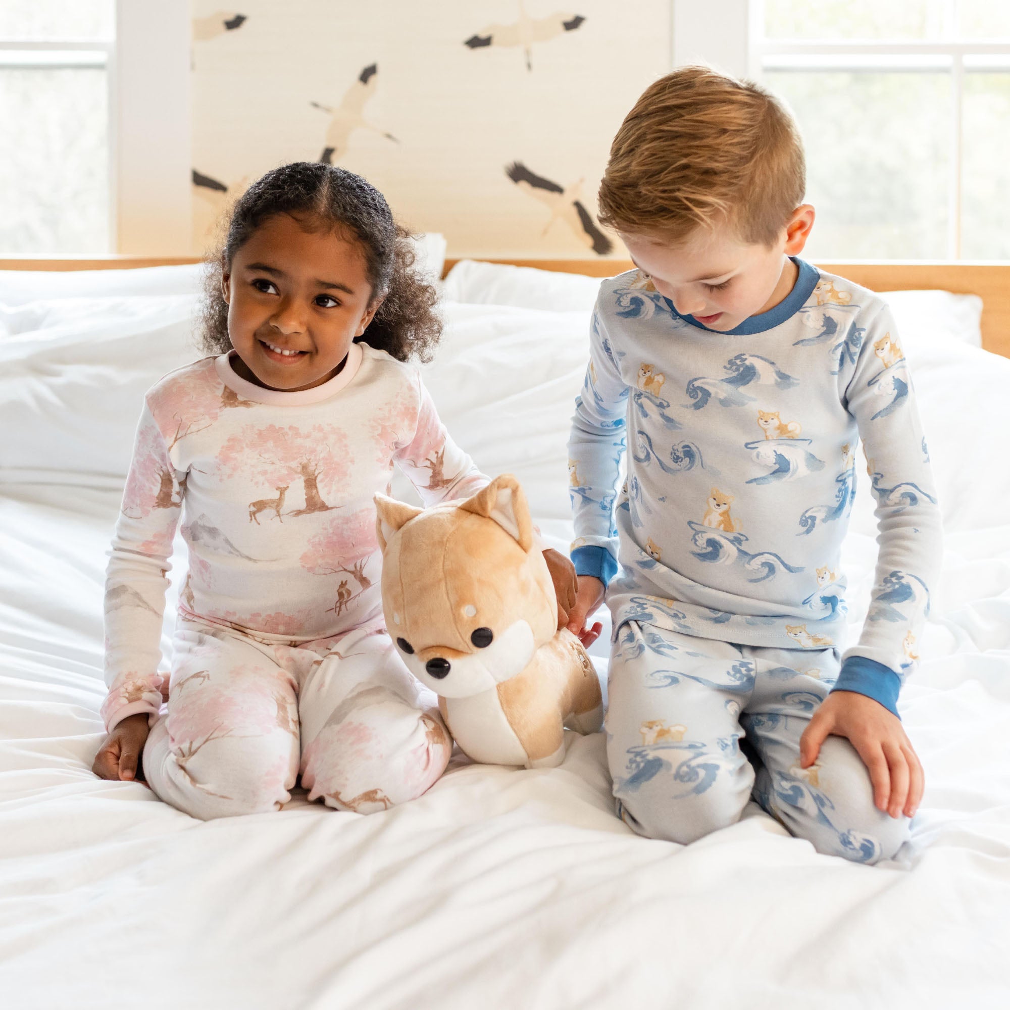 Ballet Slippers Organic Cotton Two-Piece Pajamas – Burt's Bees Baby