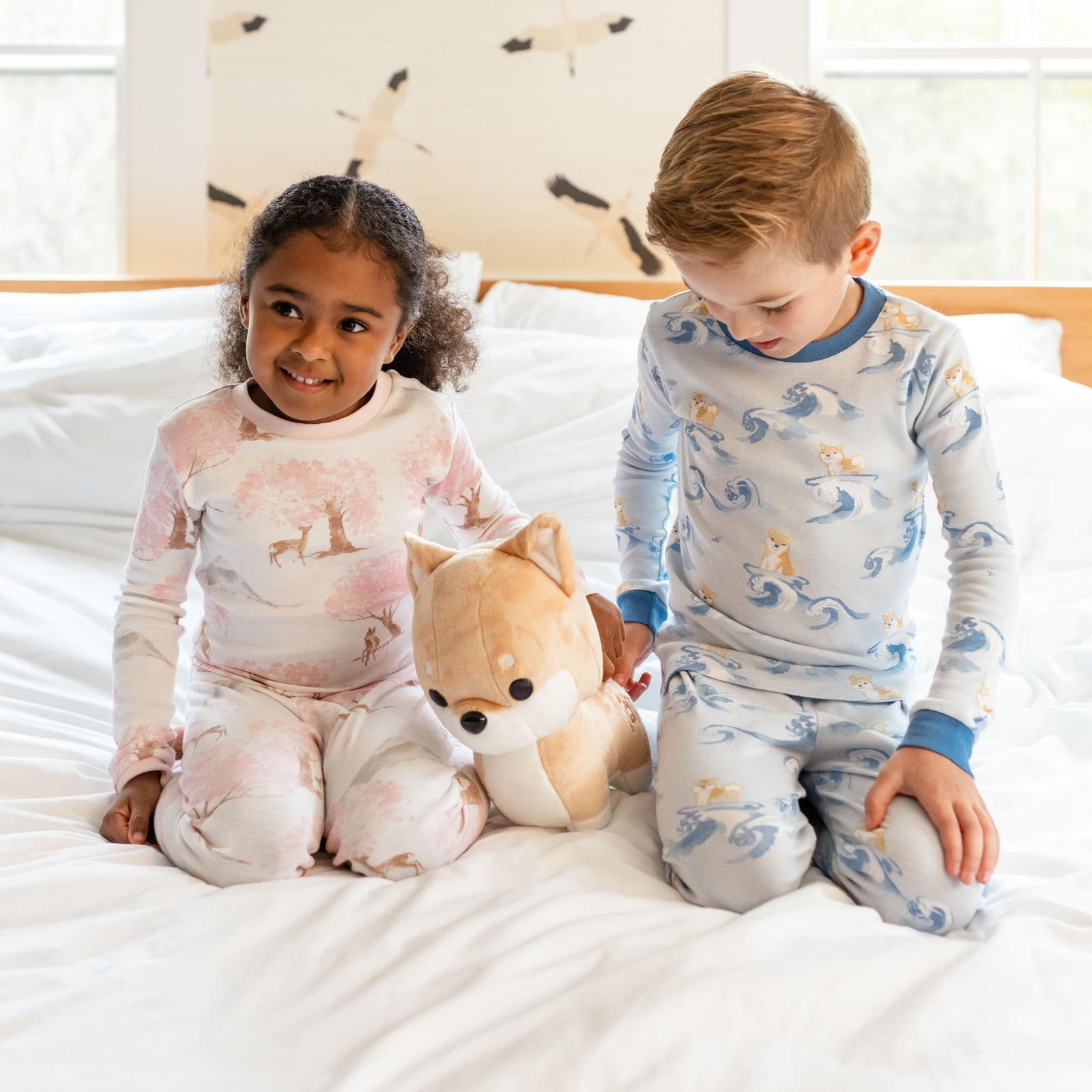 Product Image 2 of Cherry Blossom Tree Organic Cotton Pajamas