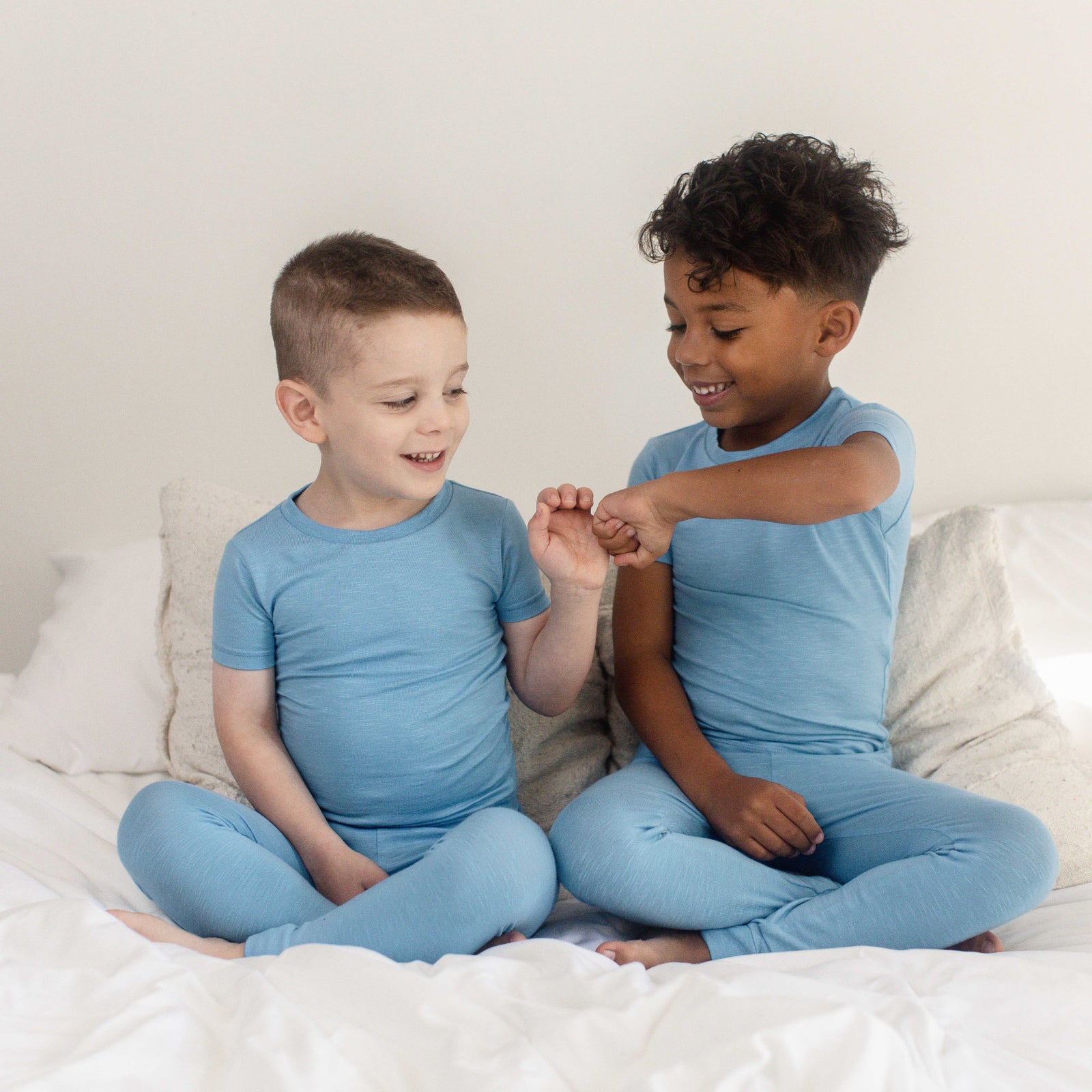 Product Image 1 of Honeysoft™ Two-Piece Pajamas - Blue Sea Ocean