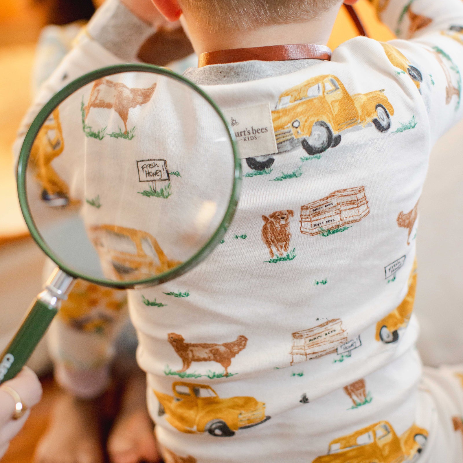 Product Image 1 of Burt's Truck Organic Cotton Two-Piece Pajamas