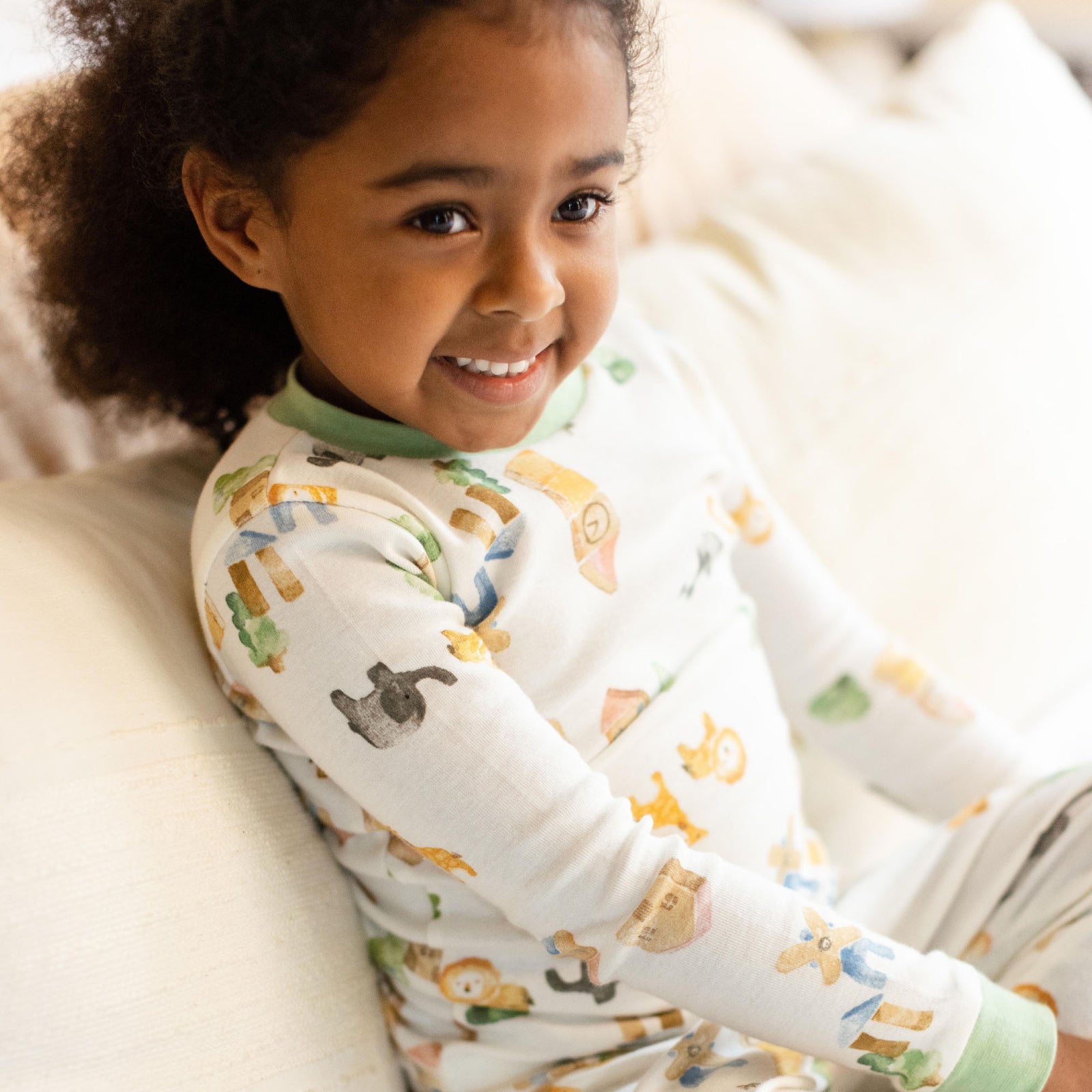 Product Image 2 of Block Village Organic Cotton Two-Piece Pajamas